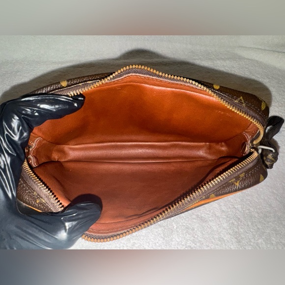 Louis Vuitton Marly Dragonne PM Clutch Bag Handheld Monogram Brown. - Picture 7 of 13